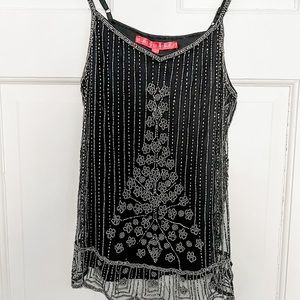 Saks Fifth Avenue Beaded Tank (sz sm)​
